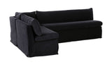 Fable Slipcover Dining Banquette  L-Shape 100.5 in