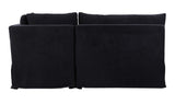 Fable Slipcover Dining Banquette  L-Shape 100.5 in