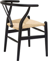 Y-Back Woven Cord Dining Chair