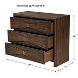 Bowtie 3 Drawer Chest
