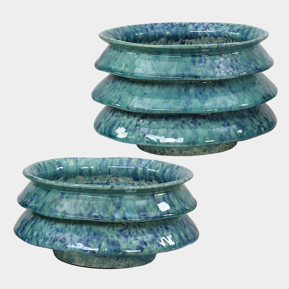 ZigZag Bowls, S/2
