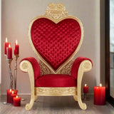 Royal Valentine Party Throne Chair