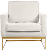 Noah Velvet Upholstered Accent Chair