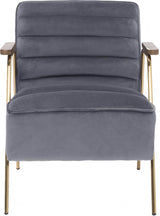 Woodford Velvet Upholstered Accent Chair