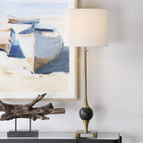 Dempsey Buffet Lamp, Brass