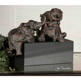 Playful Pachyderms Figurine