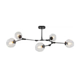 Branching Globe Chandelier, 5 Lights