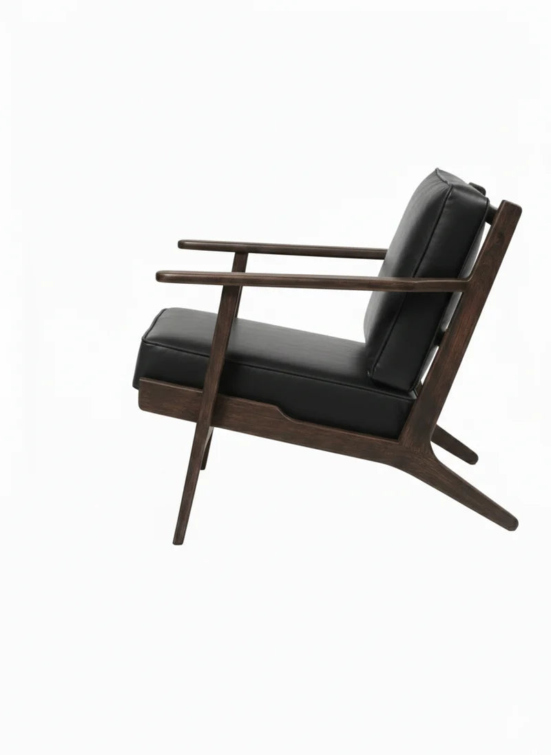 Ceba Lounge Chair (Faux Leather)