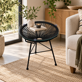 Acapulco Side Table w/ Glass