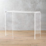 Peekaboo Acrylic Console Table