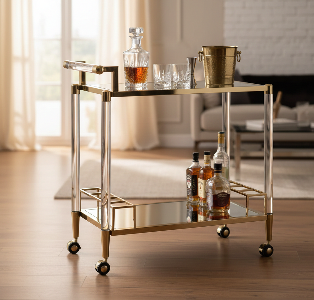 Casino Bar Cart