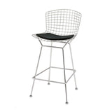 Bertoia Counter Stool  (Chrome/ Black)