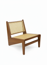 Cane Modern Solidwood Canberra Lounge Chair
