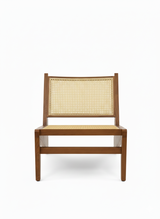 Cane Modern Solidwood Canberra Lounge Chair