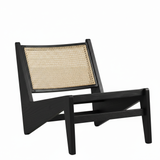 Cane Modern Solidwood Canberra Lounge Chair