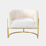 Shelbi Linen Lounge Chair