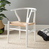 Y-Back Woven Cord Dining Chair