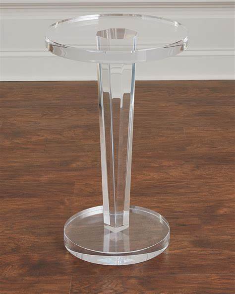 Oscar Acrylic Side Table (Warehouse Sale, local pickup only)