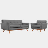 Engage Armchair and Loveseat Set of 2