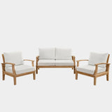 Marina 3 Piece Outdoor Patio Teak Set