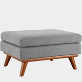 Engage Upholstered Fabric Ottoman