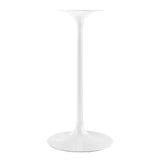 Lippa Round Artificial Marble Bar Table
