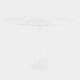 Lippa Oval Artificial Marble Dining Table