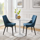Lippa Oval Artificial Marble Dining Table