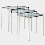 Nimble Nesting Table in Silver