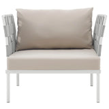 Harmony Outdoor Patio Aluminum Armchair