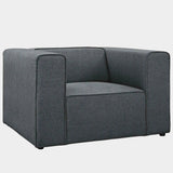 Mingle Upholstered Fabric Armchair