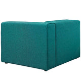 Mingle Fabric Right-Facing Sofa in Gray