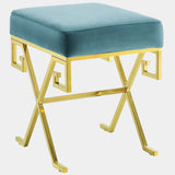 Twist Performance Velvet Bench