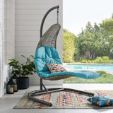 Landscape Hanging Chaise Lounge Outdoor Swing Chair