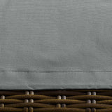 Immerse Siesta and Convene Canopy Daybed Outdoor Patio Furniture Cover in Gray