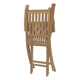 Marina 7 Piece Outdoor Patio Teak Dining Set in Natural