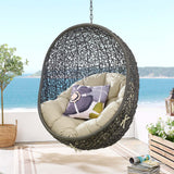 Hide Outdoor Patio Sunbrella® Swing Chair