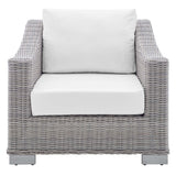 Conway Sunbrella® Outdoor Patio Wicker Rattan Armchair