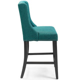 Baron Upholstered Fabric Counter Stool Set of 2