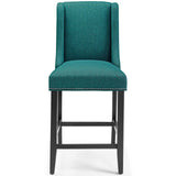 Baron Upholstered Fabric Counter Stool Set of 2
