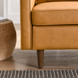 Impart Genuine Leather Armchair