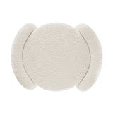 Nebula Boucle Upholstered Ottoman