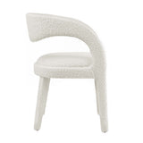 Pinnacle Boucle Upholstered Dining Chair Set of 2