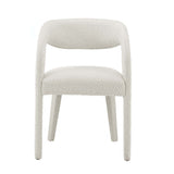 Pinnacle Boucle Upholstered Dining Chair Set of 2