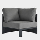 Tahoe Outdoor Patio Powder-Coated Aluminum Modular Corner Chair