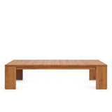 Tahoe 2-Piece Outdoor Patio Acacia Wood Sofa and Coffee Table Set
