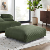 Solace Modular Corduroy Upholstered Ottoman