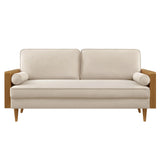 Kellan Performance Velvet Sofa