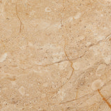 Elowen Indoor - Outdoor Textured Faux Travertine Side Table