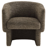 Muse Boucle Fabric Barrel Accent Chair
